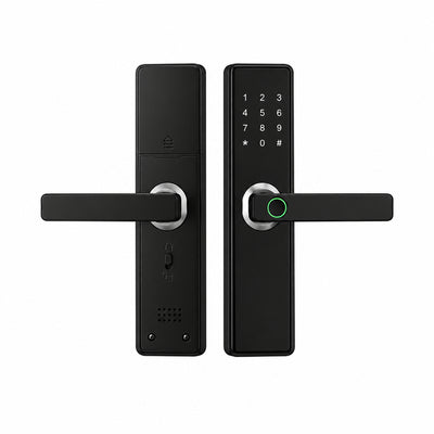Smart Door Lock Designed for Multi-Access Control, Bluetooth Keypad, Fingerprint Scanner, App Connectivity