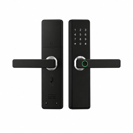 Bluetooth Fingerprint Keypad Touch for Apartment Smart Door Lock Keyless Entry Door Lock for Front Door ,Corrosion-Resistant