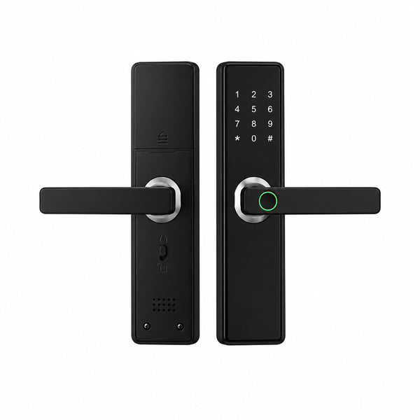Bluetooth Fingerprint Keypad Touch for Apartment Smart Door Lock Keyless Entry Door Lock for Front Door ,Corrosion-Resistant